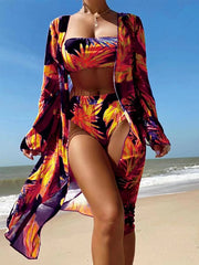 Sculpted Cut-Out Bikini â€?Floral Dream