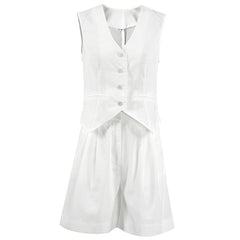 Ayessaâ„?- Tailored Vest and Shorts Set