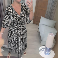 Isabellaâ„?- Boho Printed Dress
