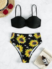 Luxe High-Waist Bikini â€?Crisscross Style