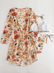 Refined Swimsuit â€?Tropical Bloom