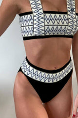 Sculpted Triangle Bikini â€?Ocean Escape