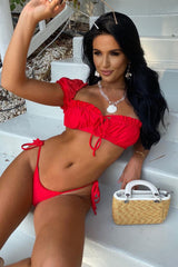 Refined Cut-Out Bikini â€?Crisscross Style