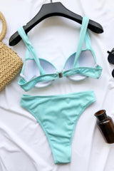 Sculpted High-Waist Bikini â€?Vintage Chic