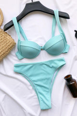 Sculpted High-Waist Bikini â€?Vintage Chic