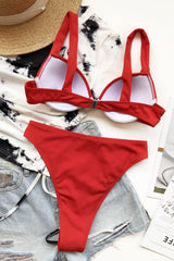 Sculpted Strappy Swimsuit â€?Ocean Escape