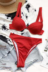 Allure High-Waist Bikini â€?Satin Glow