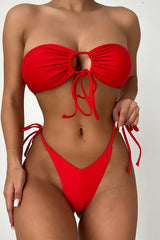 Luxe Cut-Out Bikini â€?Satin Glow