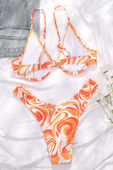 Bold Strappy Swimsuit â€?Crisscross Style