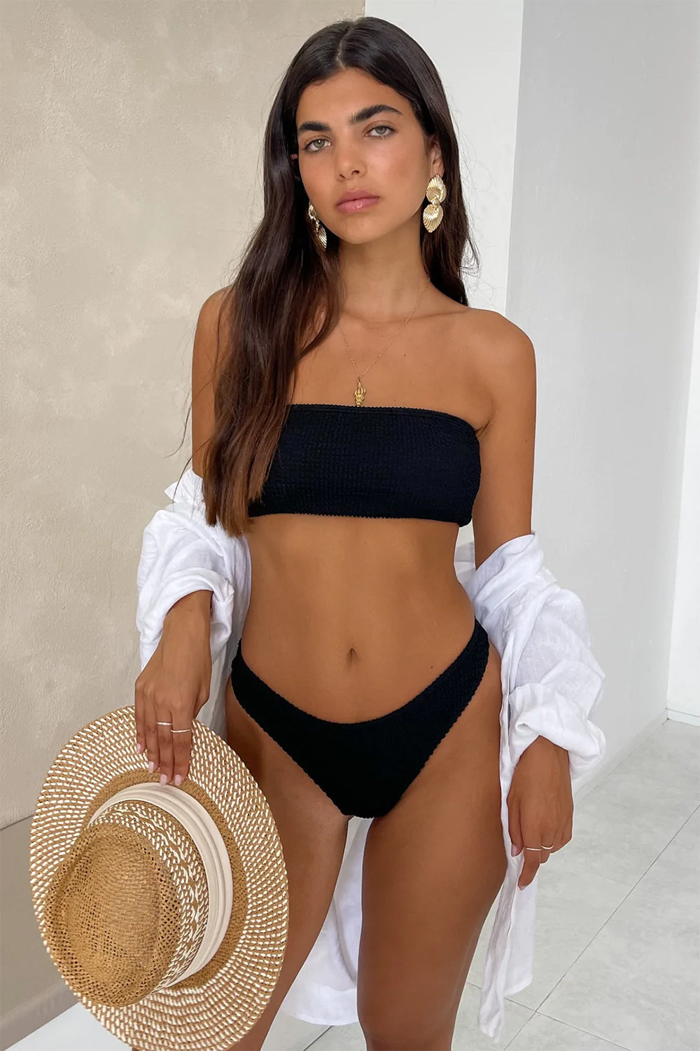 Glam Cut-Out Bikini â€?Satin Glow