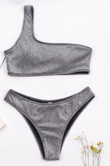 Minimalist High-Waist Bikini â€?Midnight Swim
