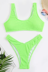 Chic Triangle Bikini â€?Tropical Bloom