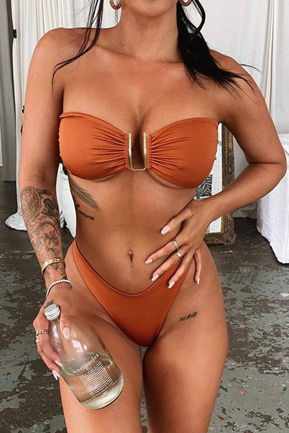 Romantic Two-Piece Set â€?Tropical Bloom
