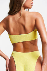 Elegant High-Waist Bikini â€?Vintage Chic