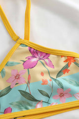 Sculpted Strappy Swimsuit â€?Ocean Escape