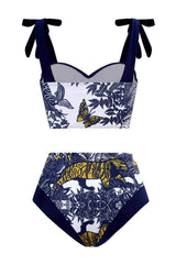 Glam Cut-Out Bikini â€?Halter Luxe