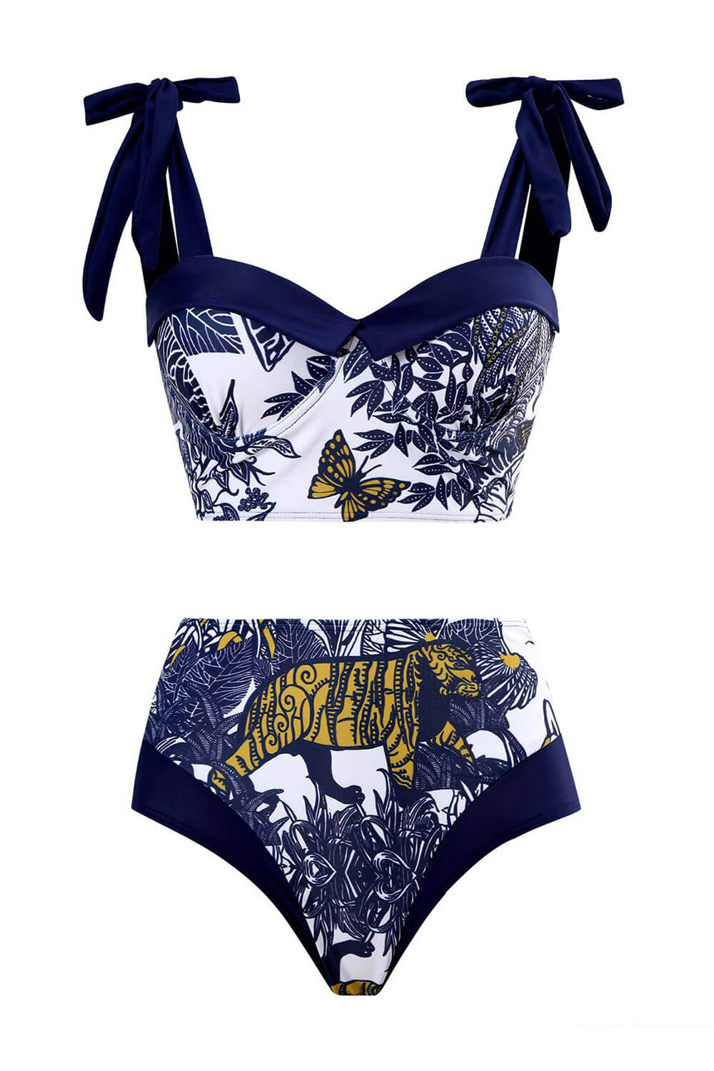 Glam Cut-Out Bikini â€?Halter Luxe
