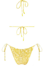 Minimalist Strappy Swimsuit â€?Satin Glow