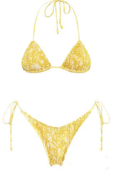 Minimalist Strappy Swimsuit â€?Satin Glow