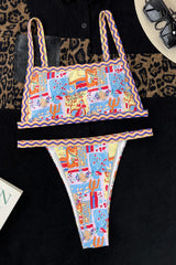 Romantic High-Waist Bikini â€?Halter Luxe