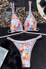 Boho High-Waist Bikini â€?Tropical Bloom