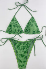 Glam High-Waist Bikini â€?Crisscross Style