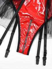 Hard To Get Spandex Cosplay Lingerie Set