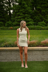 New York City Dress- Cream