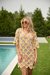 Sunshine Crochet Dress