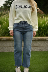 Heart Bottom Jeans