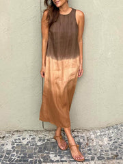 Leiaâ„?- Casual Gradient Dress