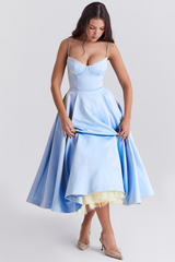 Celestia Tulle Midi Dress