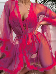 If Only Sheer Mesh Babydoll