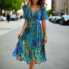 Elviraâ„?- Printed Summer Dress