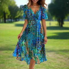 Elviraâ„?- Printed Summer Dress
