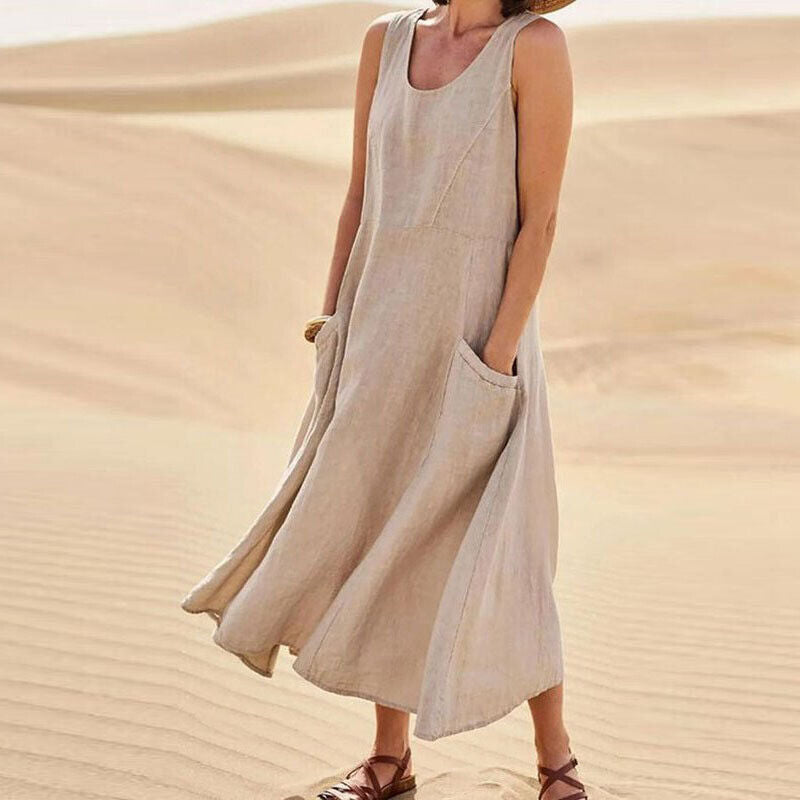 LULUâ„?- Elegant Dress with Pockets