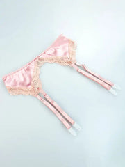 Say My Name 3-Piece Garter Lingerie Set