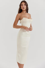 Celestia Pearl Corset Dress