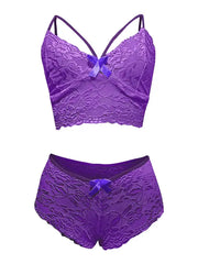 Sultry Moments Lace 2 Piece Lingerie Set