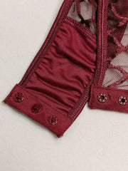 Unchain My Heart - Teddy Garter Lingerie Set