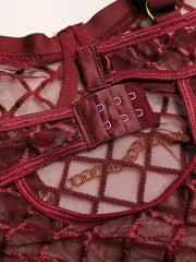 Unchain My Heart - Teddy Garter Lingerie Set