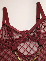 Unchain My Heart - Teddy Garter Lingerie Set