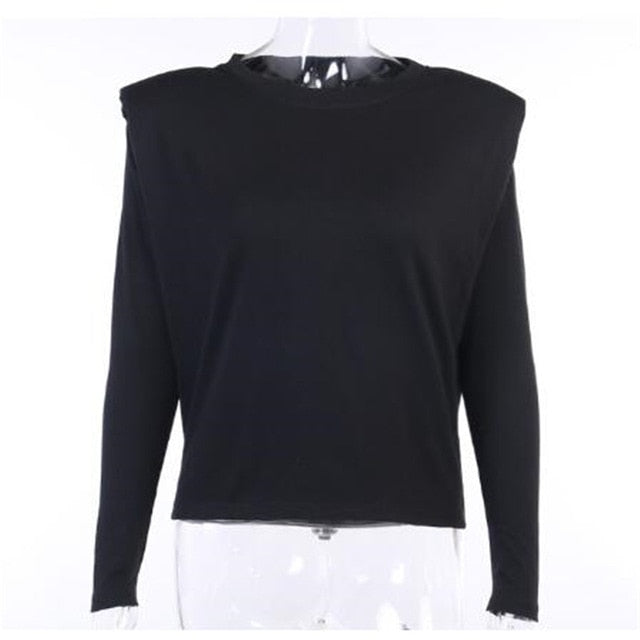 Win With Confidence Padded Shoulder Tee