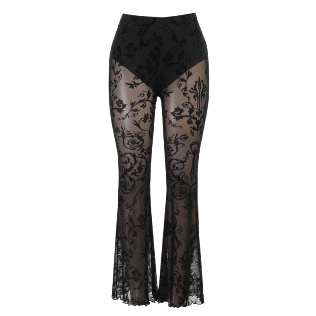 Cause You Wanna Stay Gothic Pants