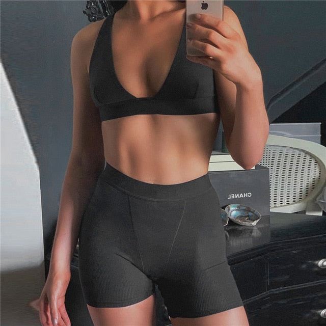 On My Best Behavior Shorts Sets