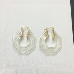 We Are A Great Pair Push Back Hoop Earrings