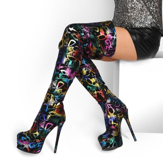 Nobody Else Over The Knee Boots