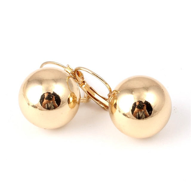 Stay Close Small Hoop Drop Earrings