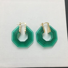 We Are A Great Pair Push Back Hoop Earrings