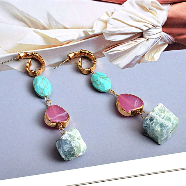 Gaze Upon My Drop Dangle Earrings